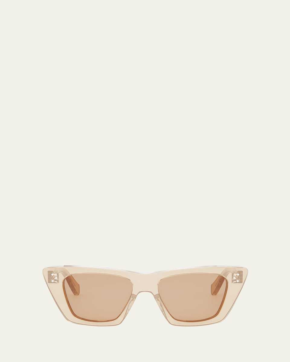 Logo Acetate Cat-Eye Sunglasses